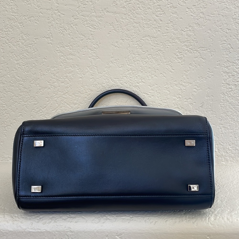 The Row Bicolor Runway Bag Black and White Top Handle - Picture 8 of 16